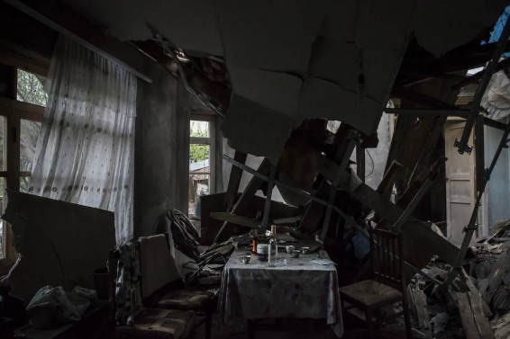 Photo. Լուսանկարները ցույց են տալիս Լեռնային Ղարաբաղի շարունակվող հակամարտության ավերածությունները. The Washington Post