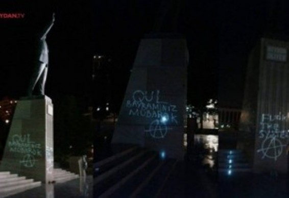 Ադրբեջանում թմրավաճառության մեղադրանքով ձերբակալել են Հեյդար Ալիևի արձանը պղծողներին