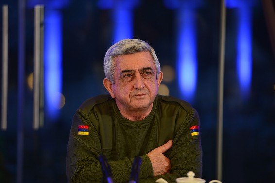 Մեր առաջնագիծն ամբողջությամբ տեսադիտարկվում է. Սերժ Սարգսյան