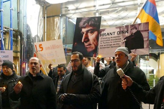 Նյու Յորքում Դինքի հիշատակին մոմավառություն է կազմակերպվել