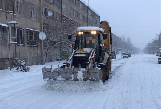 Արգամ Աբրահամյանի խիստ հետևողականությամբ` իրականացվում են ձնամաքրման աշխատանքներ