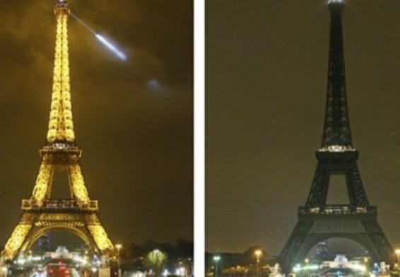 Էյֆելյան աշտարակի լույսերը մարել են՝ ի նշան Քվեբեկում հարձակման հետեւանքով զոհերի հիշատակի