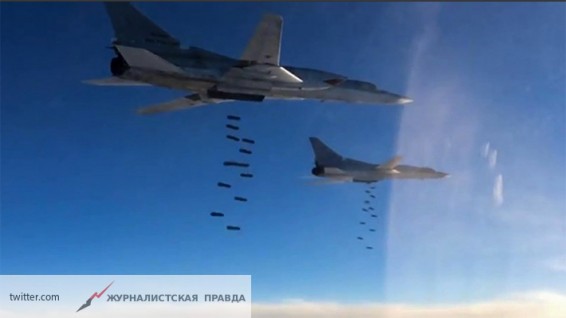 Бомбардировщики Ту-22М3 ВКС РФ уничтожили склады ИГ в провинции Дейр-эз-Зор
