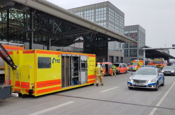 Համբուրգի օդանավակայանում անհայտ նյութի արտահոսքից 50 մարդ է տուժել