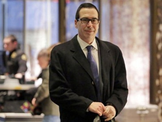 ԱՄՆ Սենատը Սթիվեն Մնուչինին հաստատել է ֆինանսների նախարարի պաշտոնում