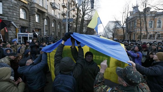 В Киеве в ходе столкновений пострадали шесть человек
