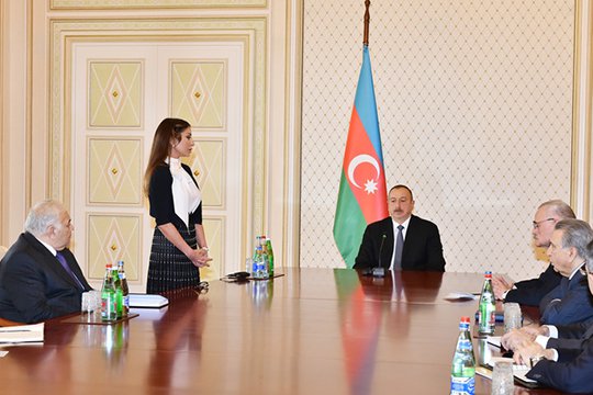 Ալիևը՝ կնոջը փոխնախագահ նշանակելու պատճառների մասին