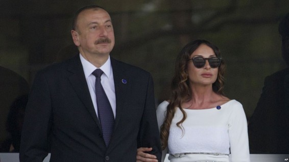 Алиев назначил жену первым вице-президентом Азербайджана