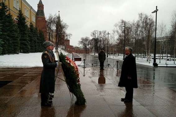 Մեկնարկել է Էդվարդ Նալբանդյանի պաշտոնական այցը Մոսկվա