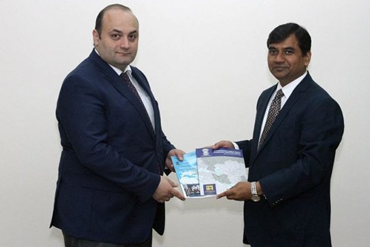 Փոխարտգործնախարարը հանդիպել է Հնդկաստանի բեռնափոխադրումների ասոցիացիաների ֆեդերացիայի փոխնախագահի հետ