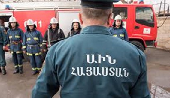 Փլուզում Բագրևանդ փողոցում