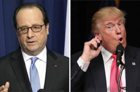 Օլանդը Թրամփին հորդորել է բարեկամ երկրի նկատմամբ չցուցաբերել անվստահություն