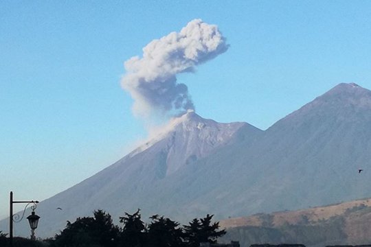 Գվատեմալայում հրաբուխ է ժայթքել
