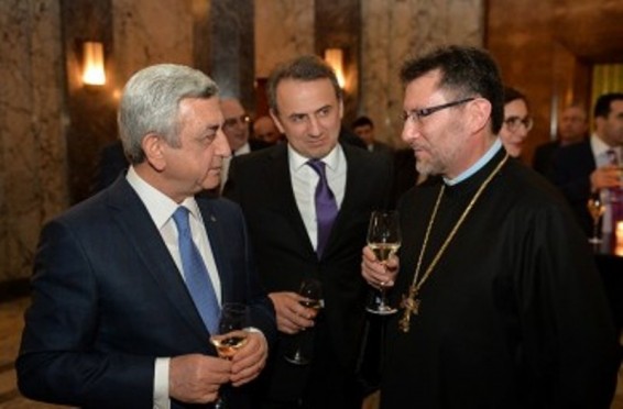 Նախագահը Բրյուսելում հանդիպում է ունեցել հայ համայնքի գործարար ներկայացուցիչների հետ