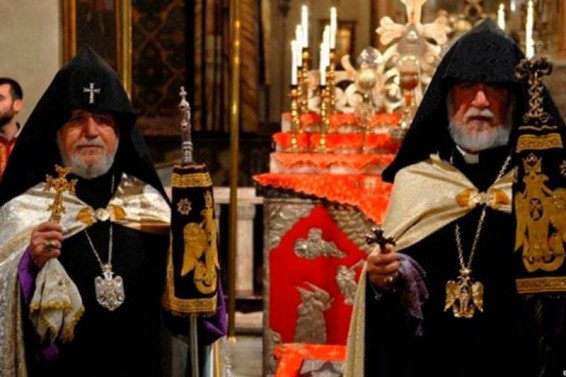 Ամենայն Հայոց և Մեծի Տանն Կիլիկիոյ կաթողիկոսները շնորհավորել են «Հայաստան» հիմնադրամի 25-ամյակը