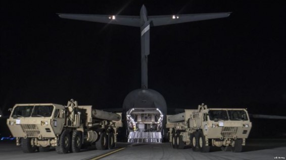 США развернули в Южной Корее первые элементы системы ПРО THAAD