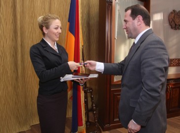 Նշանակումներ և կոչման շնորհում ԱԻ նախարարությունում