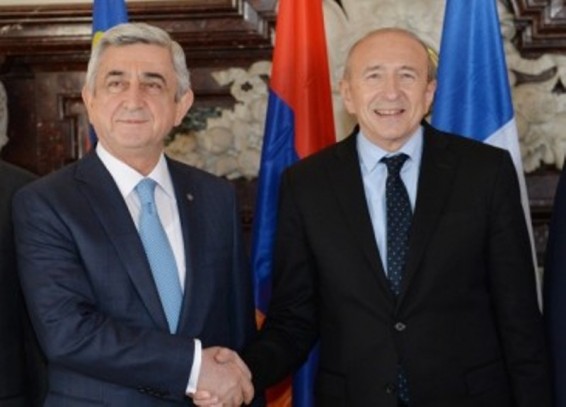 Հայերը, որպես վերգտած հայրենիք, սիրում ու շենացնում են Լիոնը. Սերժ Սարգսյան