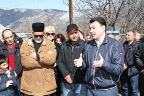 Photo. Ինչպես դիմավորեցին սանահինցիները էդուարդ Շարամզանովին