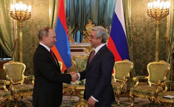 Встреча с Президентом Армении Сержем Саргсяном