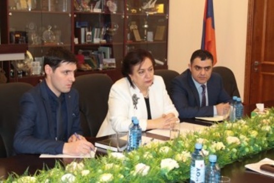 ՄԱԿ-ի արդյունաբերական զարգացման կազմակերպության պատվիրակությունն այցելեց Սփյուռքի նախարարություն