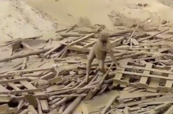 Պերուում կինն ինքնուրույն դուրս է եկել սողանքի հետևանքով փլուզված տան փլատակների տակից