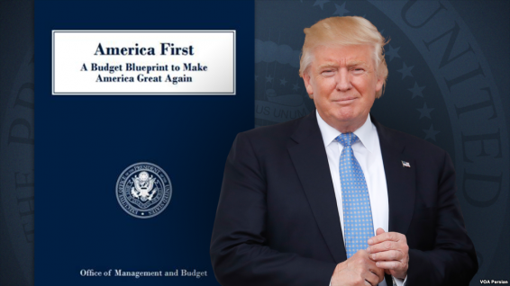 Трамп представил проект федерального бюджета под лозунгом «Америка на первом месте»
