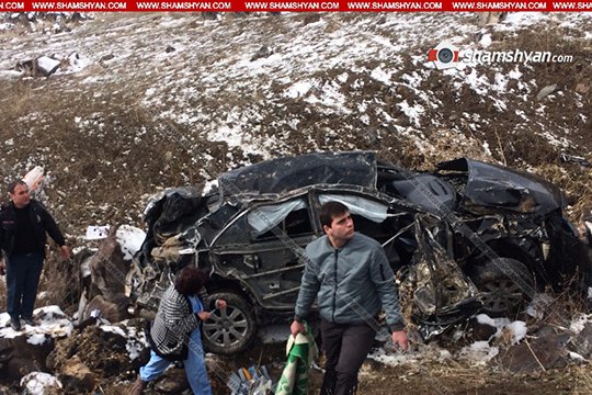 Ողբերգական ավտովթար Սյունիքում. Մահացել ու ծանր վիրավորված են մի ամբողջ ընտանիքի անդամներ