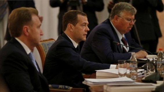 Հատված ՌԴ վարչապետ Դմիտրի Մեդվեդևի  ԵՏՄ խորհրդի նիստի ելույթից