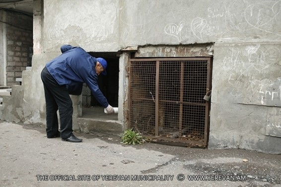 Կրծողների դեմ պայքարի ամենամյա միջոցառումներ` մայրաքաղաքի վարչական շրջաններում