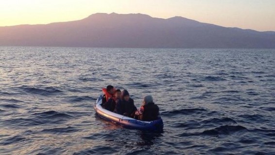 В Эгейском море затонула лодка с нелегальными мигрантами