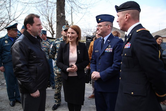 ԱՄՆ եվրոպական հրամանատարության մարդասիրական աջակցության ծրագրի շրջանակներում ՀՀ-ին հրդեհաշիջման նոր հանդերձանք է տրամադրվել