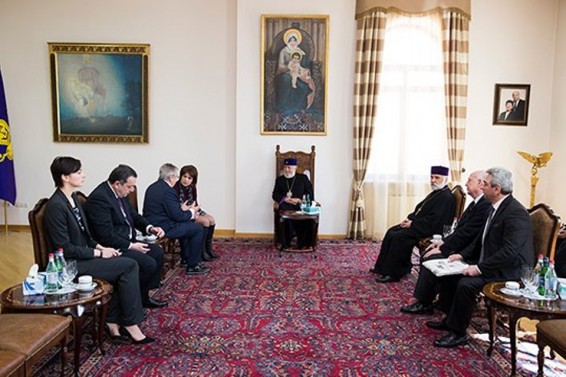 Ամենայն Հայոց Կաթողիկոսն ընդունել է ԵԱՀԿ-ի կարճաժամկետ դիտորդական առաքելության ղեկավարին