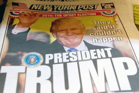 Ցանցահենները կոտրել են New York Post-ի հավելվածն ու դիմել Թրամփին
