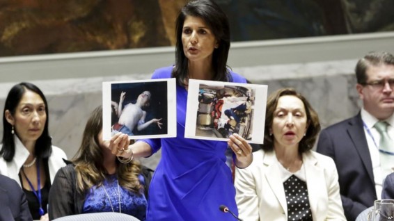 Посол США в ООН назвала ракетный удар по Сирии «полностью оправданным»