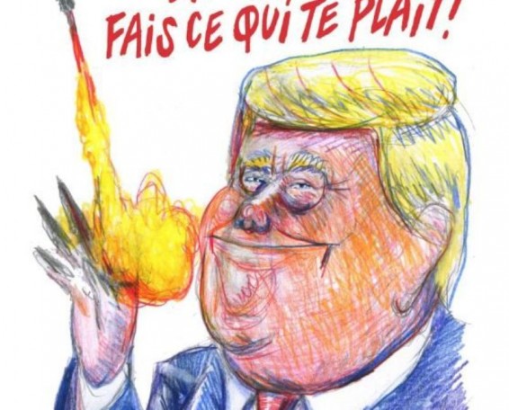 Charlie Hebdo-ն ծաղրուծանակի է ենթարկում Թրամփին