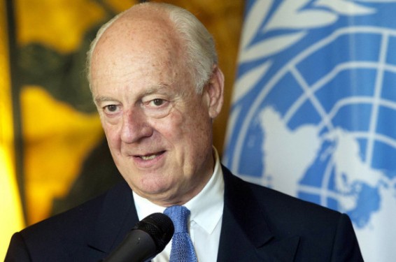 Դե Միստուրան պատրաստ է Սիրիայի հարցով ժնևյան բանակցությունները վերսկսել մայիսին