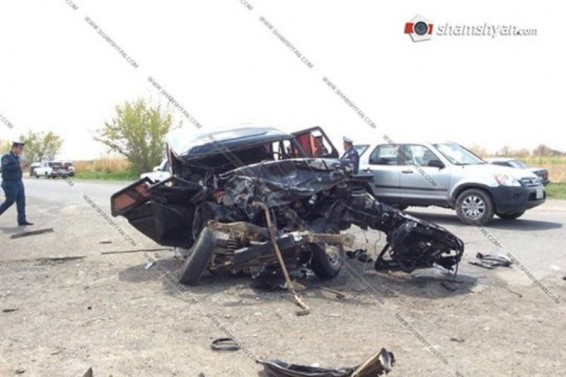Խոշոր ավտովթար Արմավիրի մարզում. 6 վիրավորներից 4-ը գտնվում են ծայրահեղ ծանր վիճակում. shamshyan.com