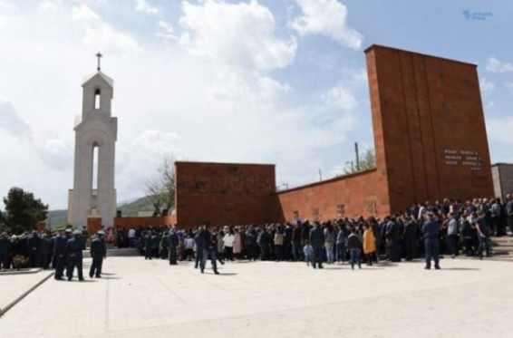 Արցախում անցկացվել են Հայոց ցեղասպանության անմեղ զոհերի հիշատակի ոգեկոչման միջոցառումներ