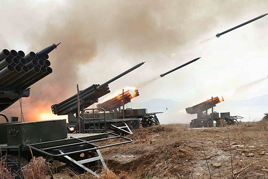 Հյուսիսային Կորեան իրականցրել է պատմության մեջ խոշորագույն հրետանային զորավարժանքները