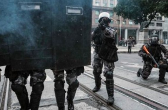 Ռիո դե Ժանեյրոյում ոստիկանությունը ցուցարարների դեմ արցունքաբեր գազ և ռետինե փամփուշտներ է կիրառել