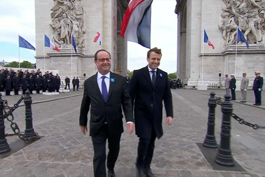 Օլանդը հայտնել է՝ երբ նախագահի լիազորությունները կփոխանցի Մակրոնին