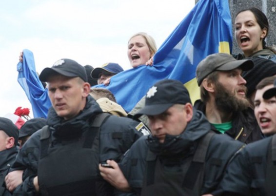 Ուկրաինայում Հաղթանակի օրվա միջոցառումների ժամանակ 45 մարդ է ձերբակալվել