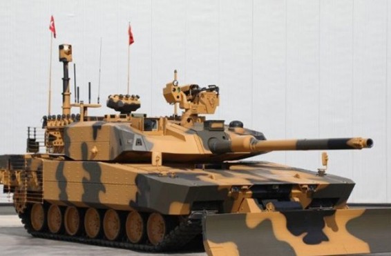 Թուրքական արտադրության Altay տանկը ներկայացվել է ցուցահանդեսում
