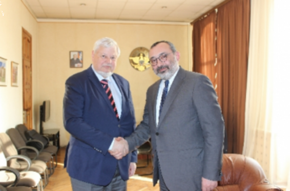 Արցախի Հանրապետության ԱԳՆ ղեկավարն ընդունել է դեսպան Կասպշիկին