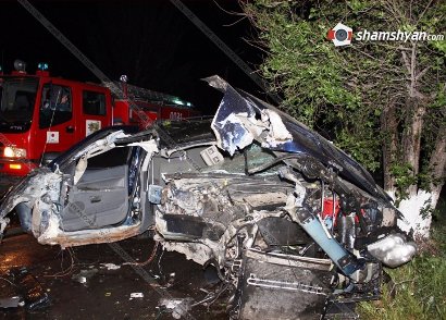 «Էրեբունի» ԲԿ-ի մոտ «Jeep Grand Cherokee»-ն բախվել է սյանը. ուղեւորի վիճակը ծանր է