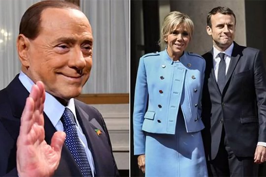 Մակրոնը հրապուրիչ երիտասարդ է՝ համակրելի մայրիկով. Բեռլուսկոնի