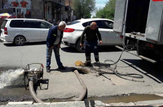 Էջմիածնի հին ջրագծերը, վերջապես, դուրս եկան շահագործումից