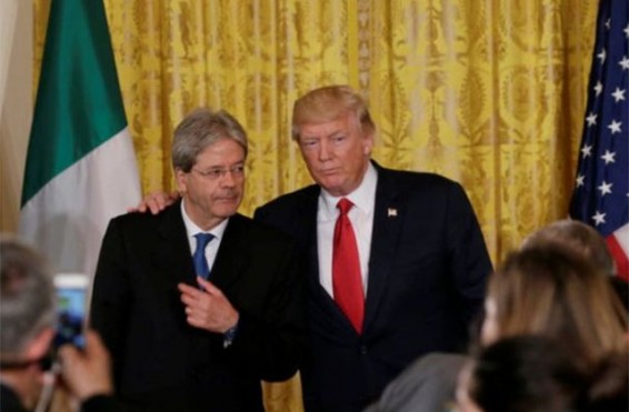 Դոնալդ Թրամփը ևՊաոլո Ջենտիլոնին քննարկել են G7-­ի գագաթնաժողովի օրակարգը