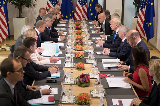 Թրամփը և Տուսկը հանդիպել են. նրանք չեն կարողացել համաձայնության գալ մի շարք կարևոր հարցերի շուրջ